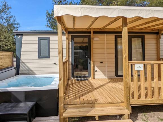 فندق Camping Le Rochetaillee Grandes Sables المظهر الخارجي الصورة