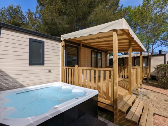 فندق Camping Le Rochetaillee Grandes Sables المظهر الخارجي الصورة